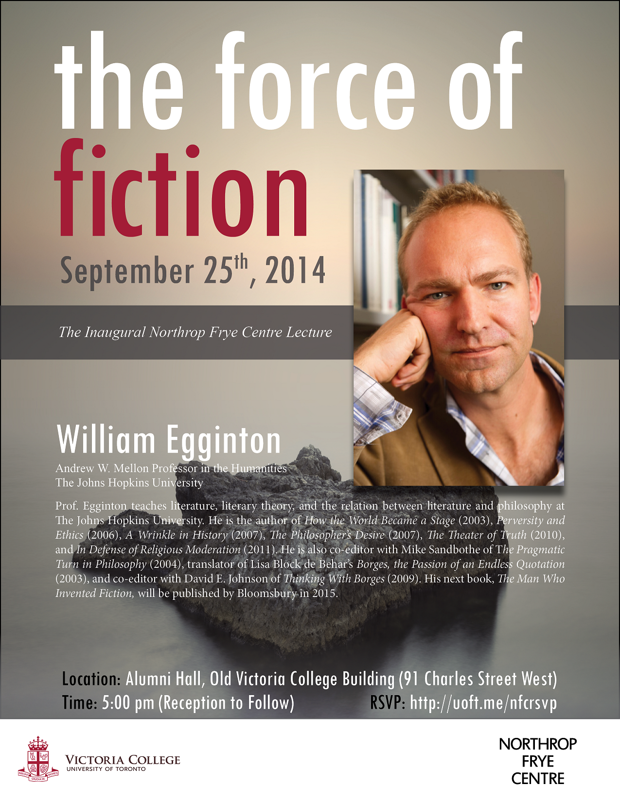 Sep. 25, 2014 | The Force of Fiction | William Egginton