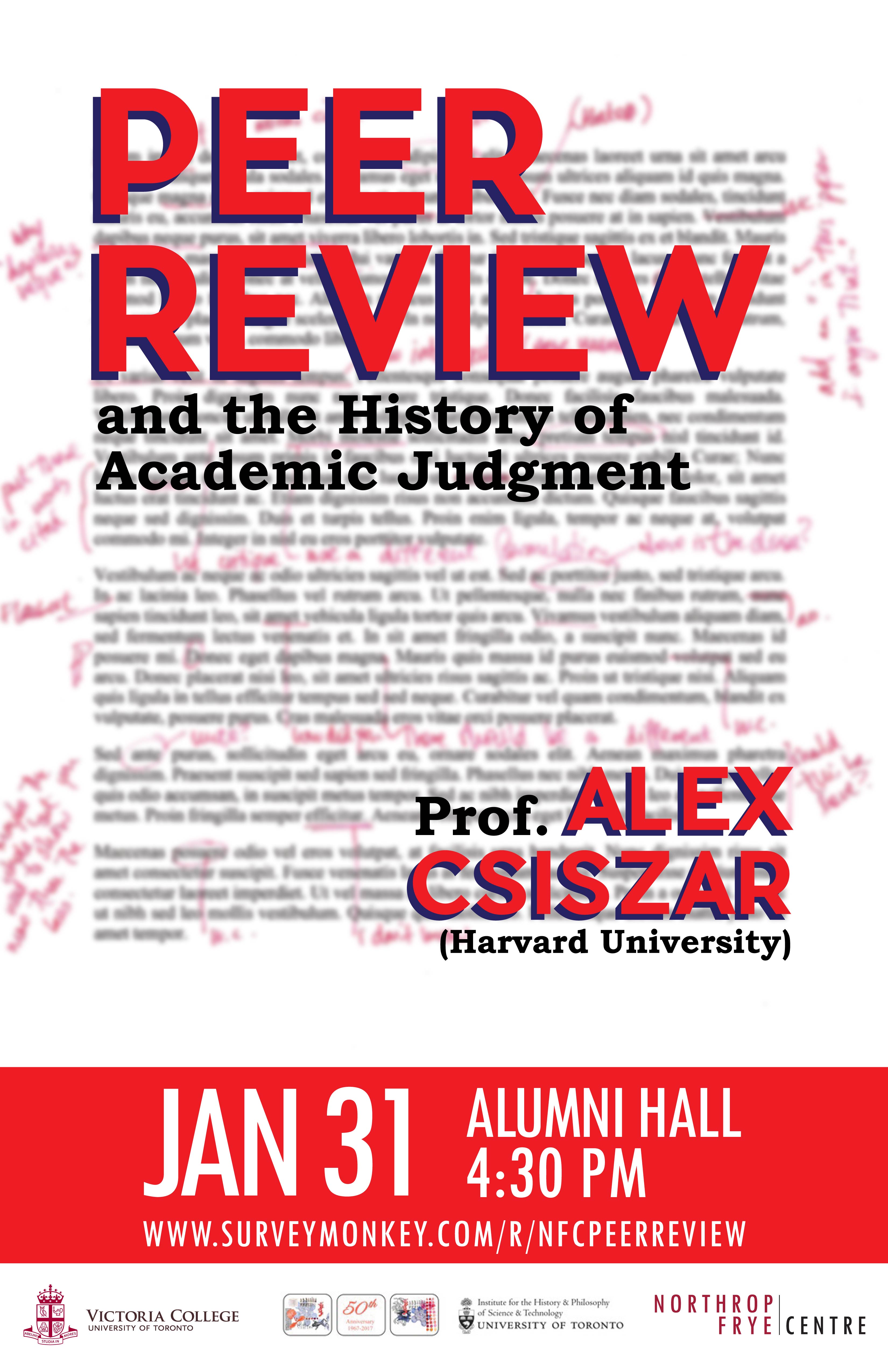 Jan. 31, 2018 | Peer Review | Alex Csiszar