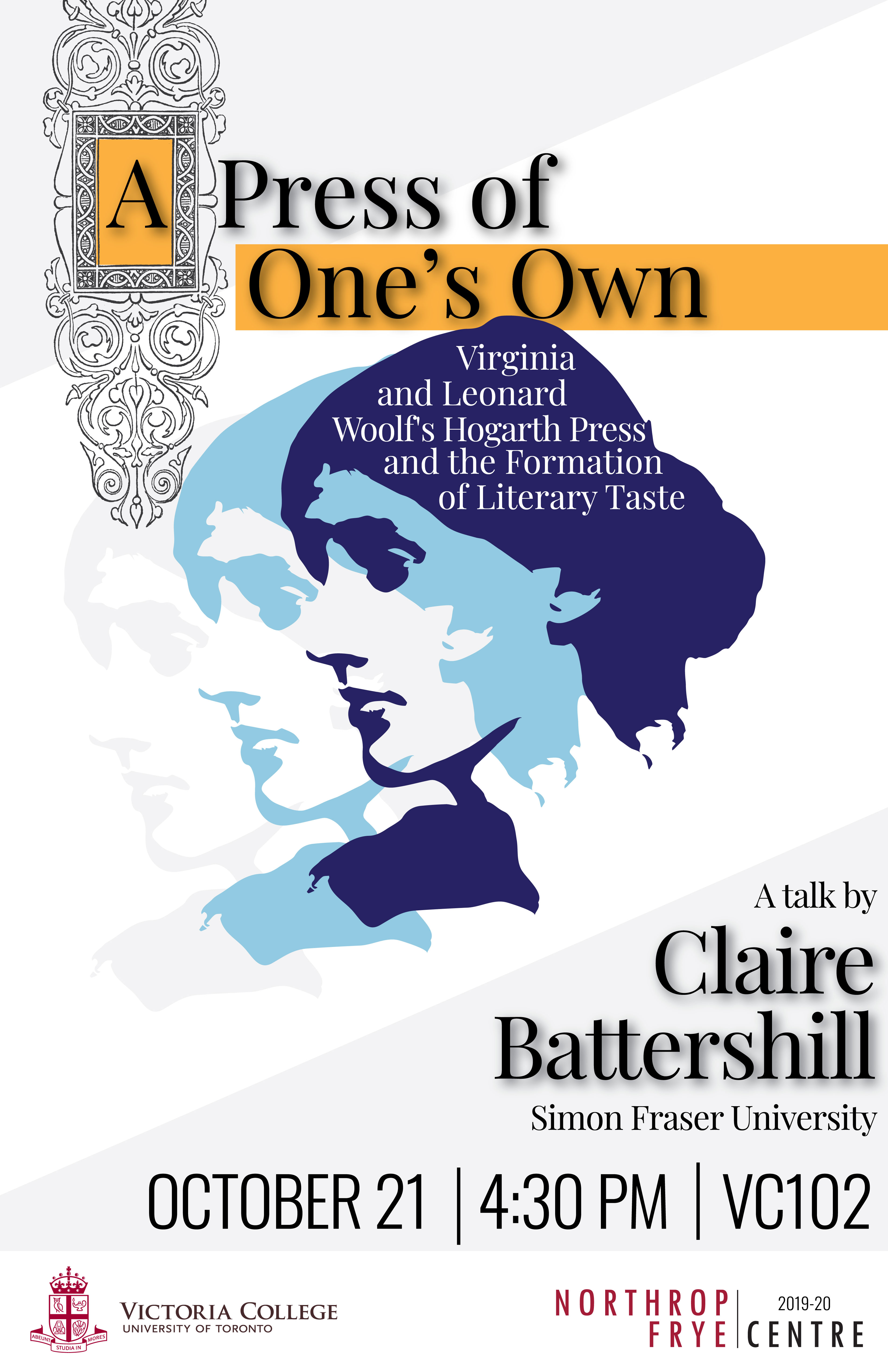 Oct. 21, 2019 | A Press of One’s Own | Claire Battershill