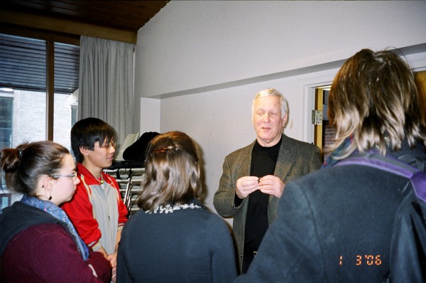 Andy Barrie, Mar. 1, 2006 [speaking with Vic One Students] 