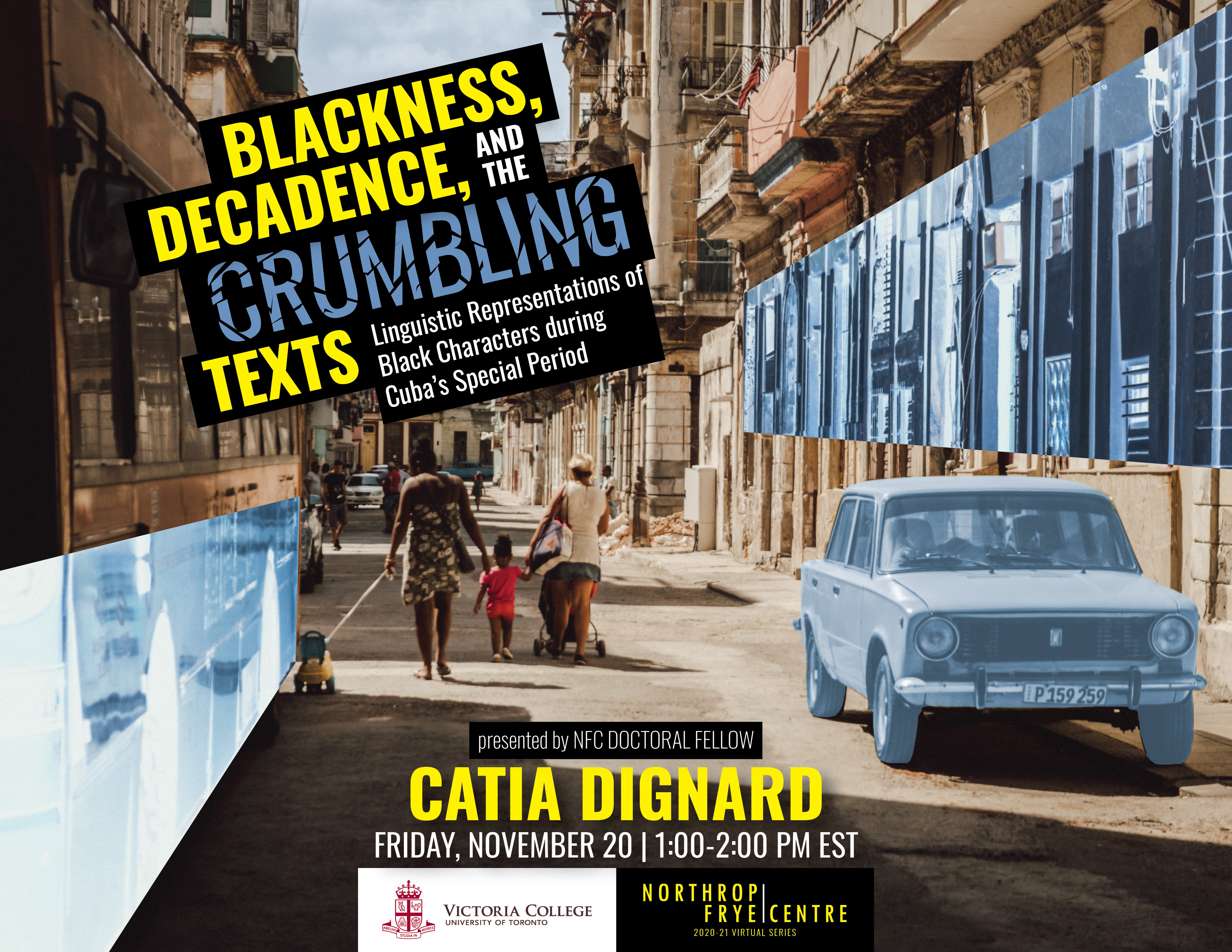 Nov. 20, 2020 | Blackness, Decadence and the Crumbling Texts | Catia Dignard